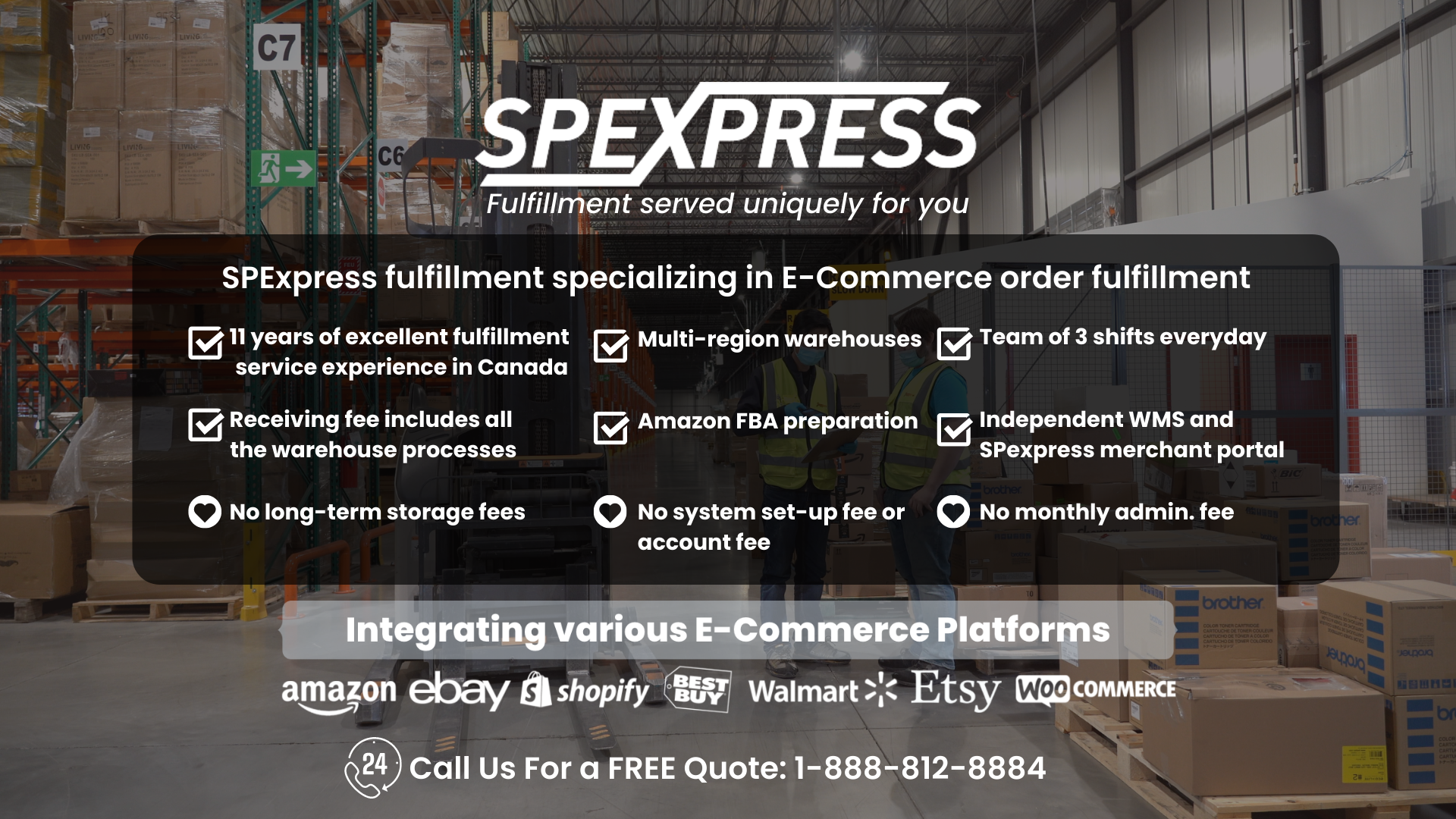Canadian E-Commerce Fulfillment Specialist with Multi-Region Warehouses