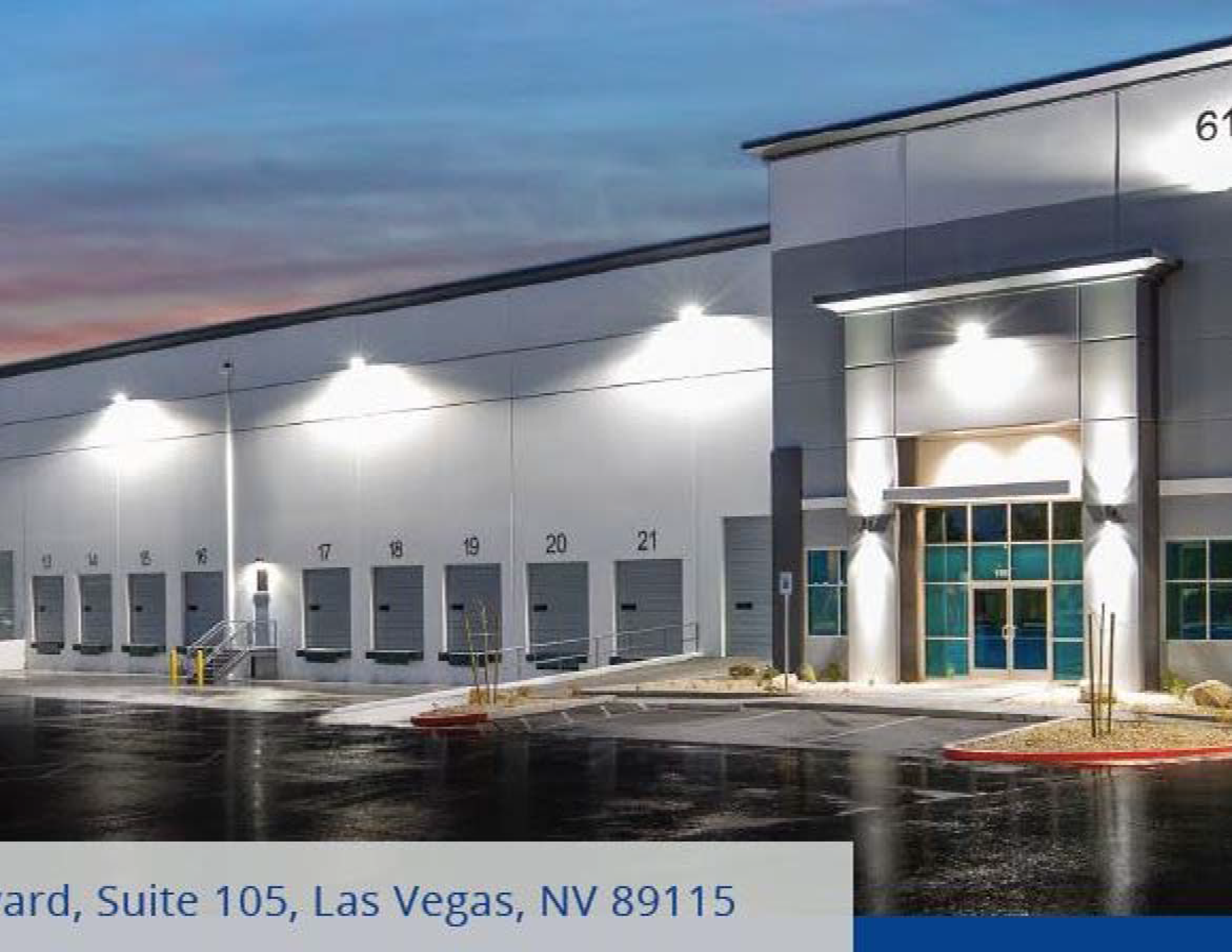Las Vegas-Based Fulfillment Center Located Near Motorways and Key Amazon Fulfillment Sites